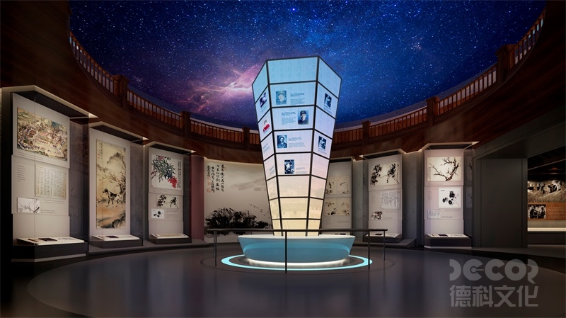 現(xiàn)代簡(jiǎn)約企業(yè)展廳設(shè)計(jì)如何做到視覺(jué)上的層次感？