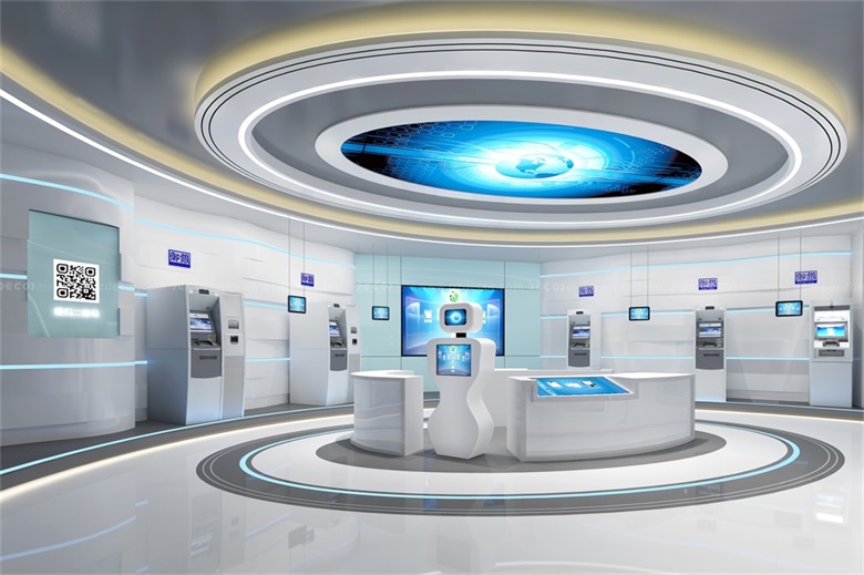 現(xiàn)代簡(jiǎn)約企業(yè)展廳設(shè)計(jì)如何確保視覺統(tǒng)一性？