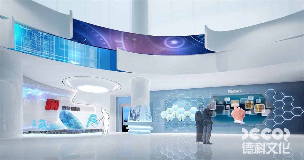 現(xiàn)代簡(jiǎn)約企業(yè)展廳設(shè)計(jì)如何提升客戶的品牌認(rèn)知度？