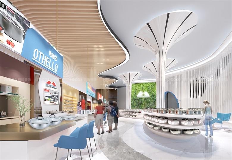 企業(yè)展館裝修中如何處理空間布局？